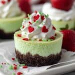 Grinch Mini Cheesecakes Recipe