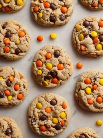 Reese’s Pieces Peanut Butter Cookies Recipe