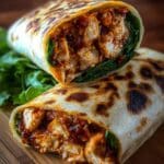 Sweet Chili Chicken Wraps Recipe