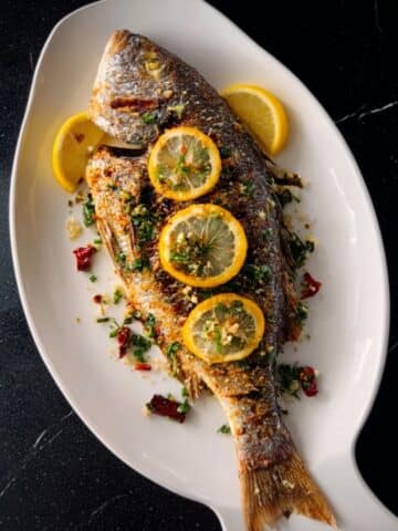 Baked Tilapia with Lemon and Spices Recipe
