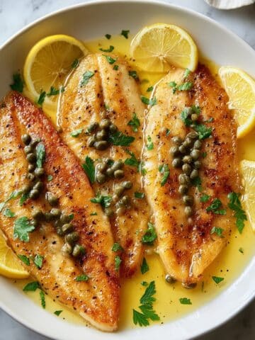 Lemon Butter Fish Fillet Recipe