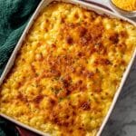 Classic Baked Mac and Cheese with Cottage Cheese Recipe