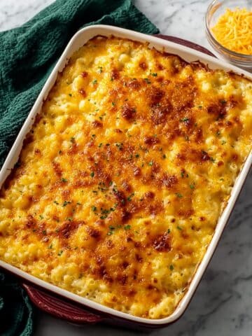 Classic Baked Mac and Cheese with Cottage Cheese Recipe