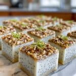 Refreshing No-Bake Chia Pudding Bars with Zesty Coconut Lime Flavor Recipe