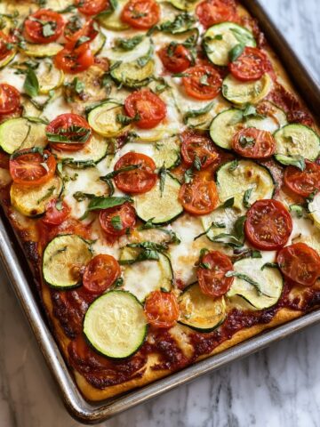 Sheet Pan Pesto Chicken with Zucchini and Tomatoes in Your Pressure Cooker Recipe