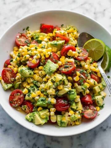 Corn Salad with Avocado Recipe