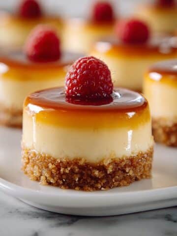 Mini Crème Brûlée Cheesecakes – Decadent Dessert Recipe