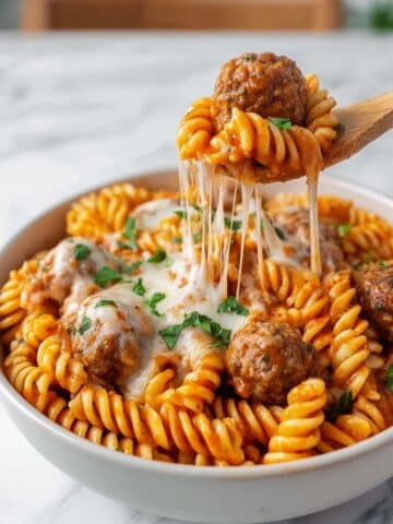 Dump and Bake Meatball Casserole Recipe