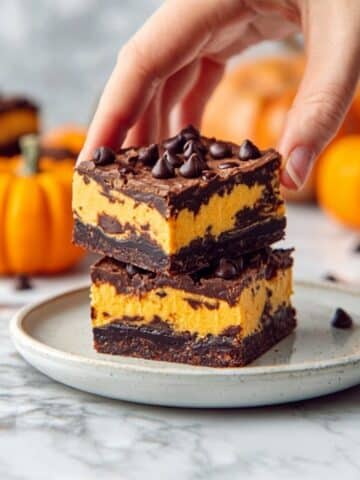 Pumpkin Cheesecake Brownies Recipe