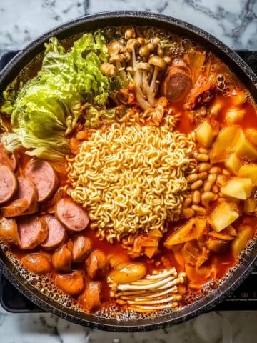 Budae Jjigae (Korean Army Base Stew) Recipe
