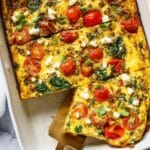 Low Carb Feta Breakfast Casserole Recipe
