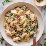 Creamy Chicken Orzo Bake Recipe
