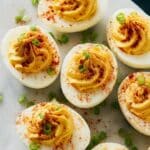 Easy Deviled Eggs with Paprika Recipe