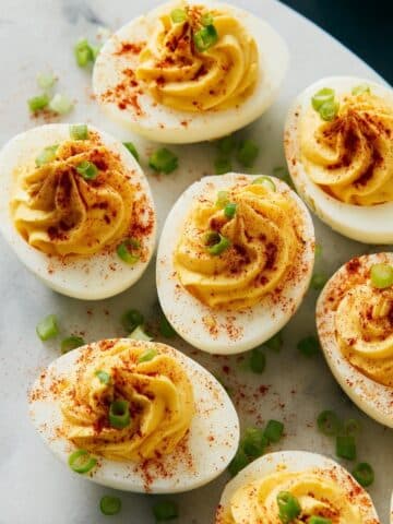 Easy Deviled Eggs with Paprika Recipe