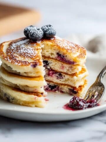 Lemon Blueberry Pancakes Recipe