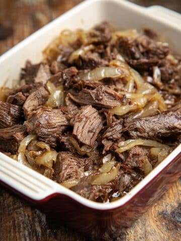 French Onion Pot Roast (Slow Cooker or Oven) Recipe