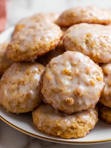 Apple Fritter Bites with Caramelized Apple Glaze Recipe
