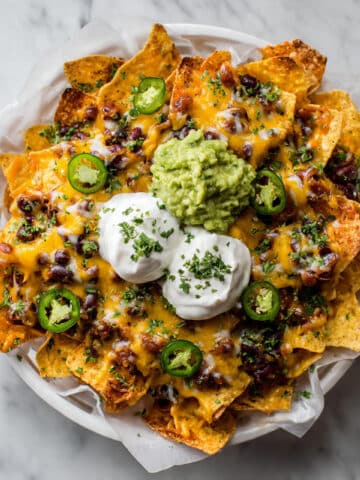 Vegan Air Fryer Nachos Recipe