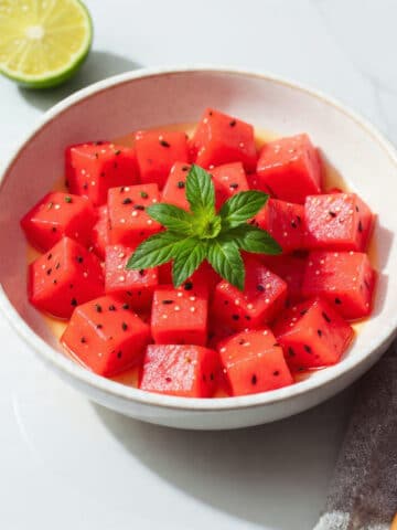 Watermelon Mint Salad Recipe
