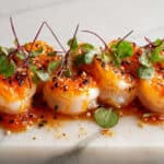 Langoustine Carpaccio with Vanilla and Passion Fruit Recipe