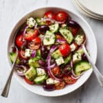 Easy Vegan Greek Salad Recipe