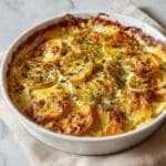 Roasted Garlic Potato Au Gratin Recipe