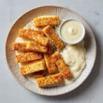 Garlic Parmesan Chicken Fingers Recipe