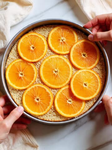 Orange Upside-Down Cake Recipe
