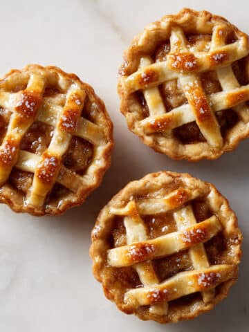 Healthy Baked Apples with Cinnamon and Vegan Lattice Pie Crust Recipe