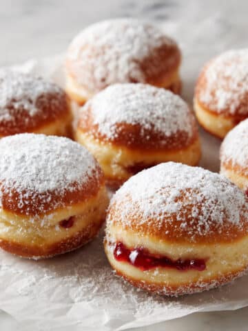 Vegan Jelly Donuts (Sufganiyot) for Hanukkah Recipe