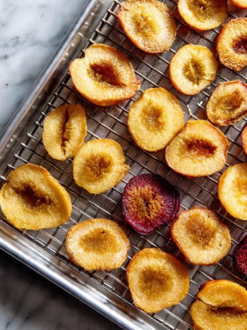 Air Fryer Cinnamon Brown Sugar Maple Glazed Apples Recipe