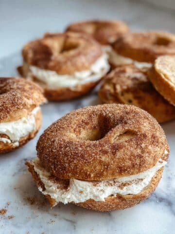 Cinnamon Sugar Crunch Bagels Recipe
