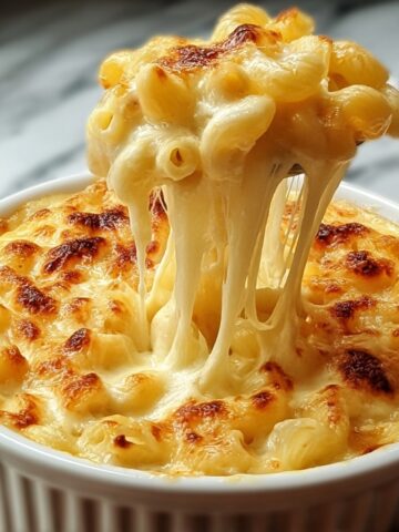 Cheesy Baked Mac and Cheese with Crunchy Panko Topping Recipe