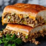 Cheesy Stuffed French Bread Sandwiches Recipe