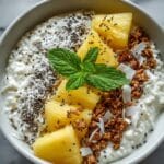 Cottage Cheese Pineapple Granola Bowl Recipe