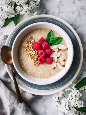 Creamy Sweet Split Mung Bean Porridge Recipe