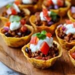 Red, White, and Blue Taco Bites Recipe