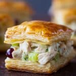 Chicken Salad Puffs Recipe