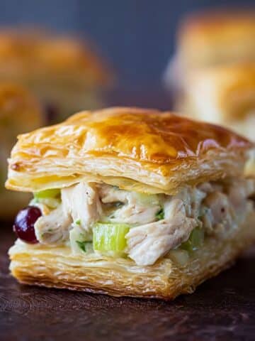 Chicken Salad Puffs Recipe