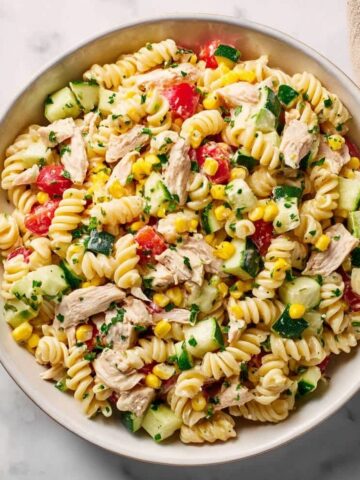 30-Minute Creamy Tuna Pasta Salad That Always Disappears Fast Recipe