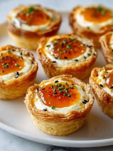 Cream Cheese and Pepper Jelly Puff Pastry Tart Recipe