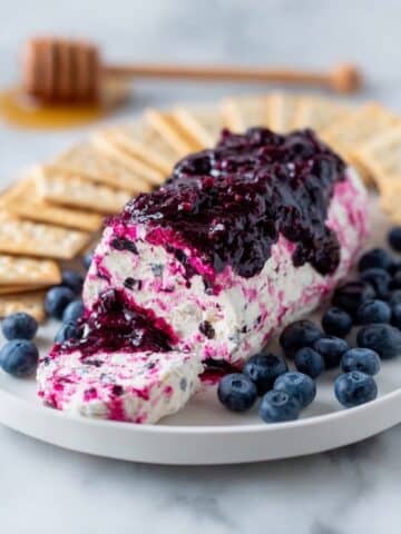 Blueberry Goat Cheese Log Recipe