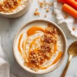 Creamy Carrot Cake Overnight Oats for Effortless Mornings Recipe