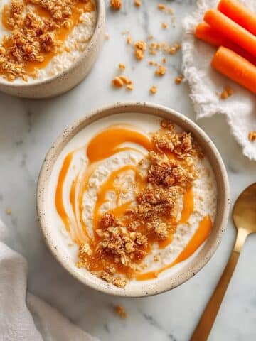 Creamy Carrot Cake Overnight Oats for Effortless Mornings Recipe
