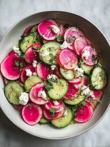 Fresh Watermelon Radish Salad: Zesty, Crunchy Delight Recipe