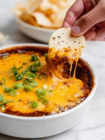 Cheesy Chili Dip with Cream Cheese Recipe
