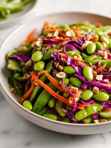 Sugar Snap Pea Salad with Sweet Chili Vinaigrette Recipe