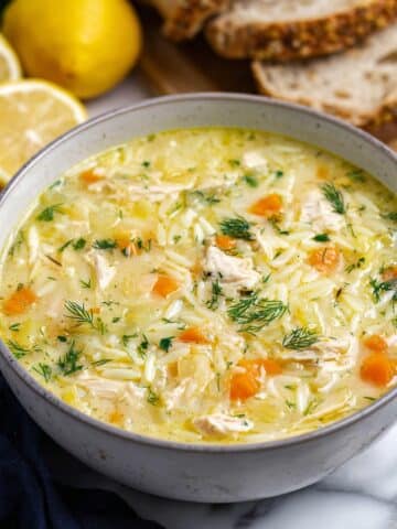 Avgolemono — Greek Lemon Chicken Soup Recipe