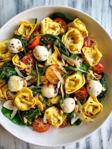 Tortellini Caprese Salad Recipe