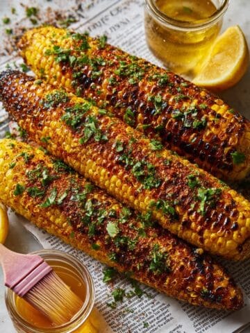 Indian Street Style Corn on the Cob Recipe